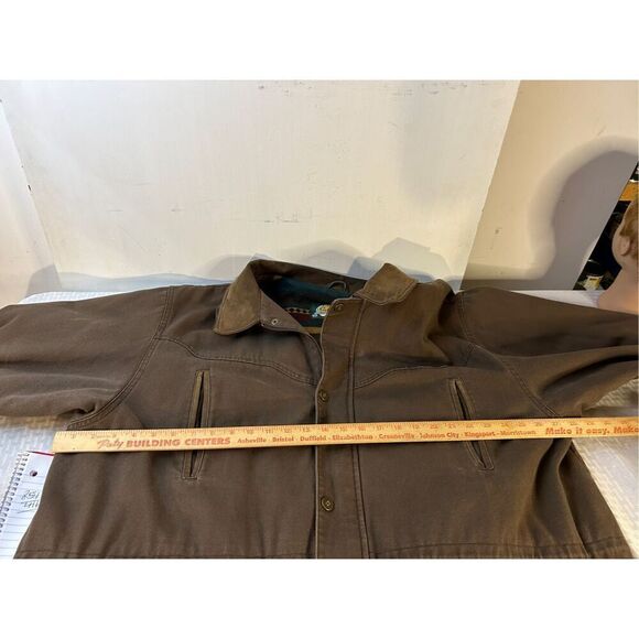 Cabela men’s 2xl blanket lined coat cargo pockets blanket lined rn#56835 - Picture 6 of 9